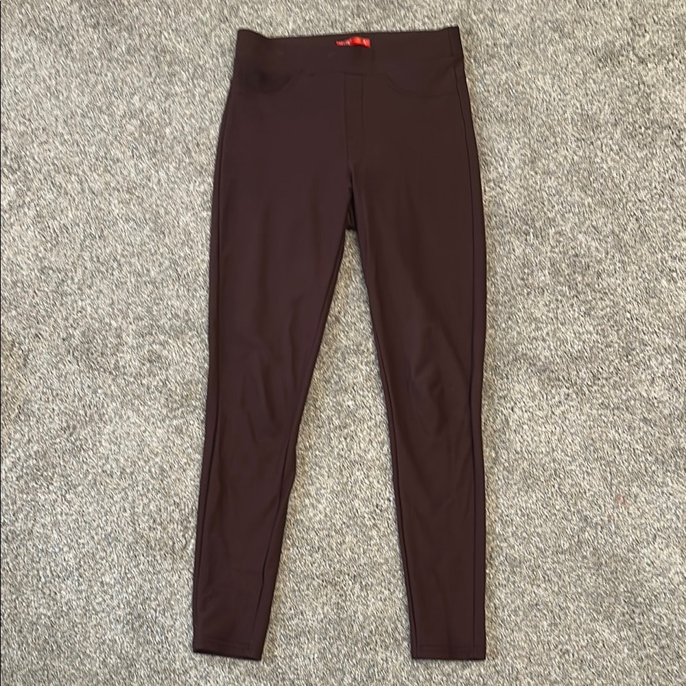 Brown High-Waisted dress Leggings